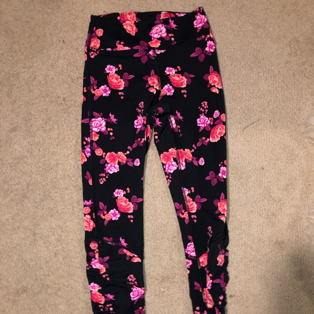 Floral print PINK leggings
